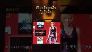 Adrenaline Ps Vita Application is used for Psp and ps1 games psvita psp ps1 retrogaming games [upl. by Rayna]