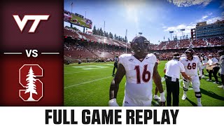 Virginia Tech vs Stanford Full Game Replay  2024 ACC Football [upl. by Cuthburt]