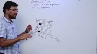 Computer Graphics Mod 02 Lec 01 Introduction to Scan Conversion Algorithm [upl. by Lavina]