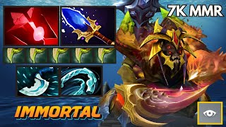 MEGA STOMP MEGA WIN  Sand King Dota 2 Gameplay 736C [upl. by Ybor]