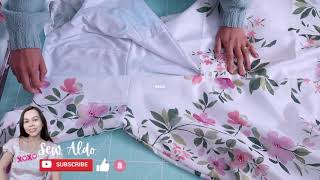 How to Sew in a Full Dress Lining  EASY Sewing Techniques to master [upl. by Sullecram]