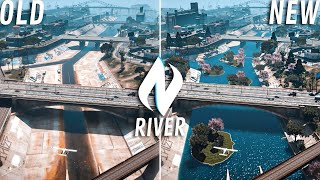 Los Santos River FIVEM MAP [upl. by Frodina207]