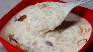 साबूदाना खीर बनाने का यह तरीका पहले क्यों नहीं पता था  Sabudana Kheer Recipe [upl. by Chee706]