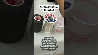 Vendaje funcional de tobillo [upl. by Feola]