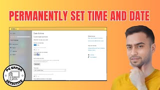 How to Set Time and Date in PC Permanently [upl. by Coady]