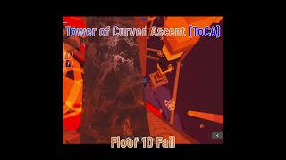 JToH ToCATower of Curved Ascent FLOOR 10 FAIL  Jukes Towers of Hell roblox shorts fail toca [upl. by Engis889]