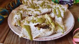 CHIACCHIERE AL PISTACCHIO BIMBY [upl. by Winser]