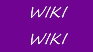 wiki wiki cancion original YouTube [upl. by Nehcterg]