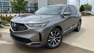 Liquid Carbon 2025 Acura MDX Tech Walkaround [upl. by Cutcheon836]