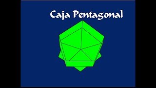 Caja Pentagonal o Copa de Papel [upl. by Atalie]