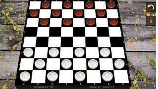 Cool tricks to win in checkers [upl. by Sulihpoeht]