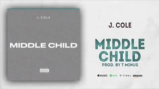 J Cole  Middle Child Clean Version 4K Sounds Lyrics Best Edit [upl. by Ahsemal830]