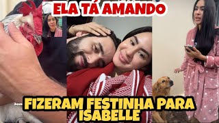 ISABELLE E MATTEUS ACORDAM COM SURPRESAS NO ALEGRETE CASAL MABELLE [upl. by Simmons]