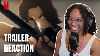 SO Excited  Tomb Raider The Legend of Lara Croft Official Release Trailer  Reaction [upl. by Jemy]