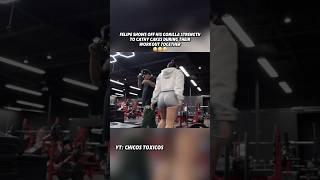 He left her speechless 😶 NEW VID OUT NOW LINKED ABOVE⬆️ comedy gym mexican gymhumor shorts [upl. by Drareg]