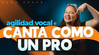 ESTE ES EL SECRETO DE LOS CANTANTES PROFESIONALES PARA DESARROLLAR SU AGILIDAD VOCAL  YEKA COACH [upl. by Hort]