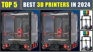 BEST 3D Printers 2024 ✔️TOP 5 HighQuality 3D Printer Review [upl. by Annahavas]