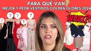 MEJOR Y PEOR VESTIDOS DE LOS GOLDEN GLOBES 2024 Daniela Di Giacomo [upl. by Yanehc]