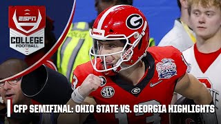 Peach Bowl Ohio State Buckeyes vs Georgia Bulldogs  Full Game Highlights [upl. by Higinbotham144]