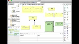 DMN modeling with factories using ArchiMate 3 Archi and Graphico [upl. by Suhcnip]