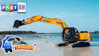 Diggers For Kids Worldwide 🌎 Trucks Mine Sites Crawler Excavators And More [upl. by Eanar]