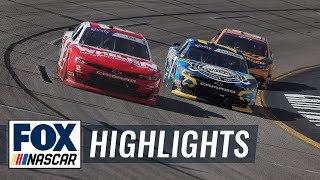 NASCAR Xfinity Series ToyotaCare 250 Highlights  NASCAR on FOX [upl. by Lili]