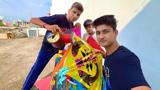 Flying kite after 3 years lekin popat hogya 😂 [upl. by Care872]