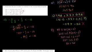 Equations and Inequalities [upl. by Nerrawed]