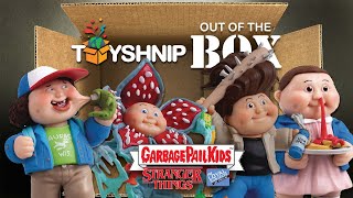 Unveiling the Otherworldly Alliance The Garbage Pail Kids Stranger Things Crossover Figures [upl. by Avirt704]