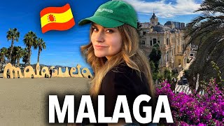 MALAGA Hiszpania zwiedzanie co warto zobaczyć Malaga zimą  VLOG 2024 [upl. by Furmark]