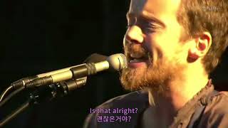 quot라이브 미쳤어요quot  데이미언 라이스 Damien Rice  9 Crimes 라이브 가사해석 [upl. by Anivid]