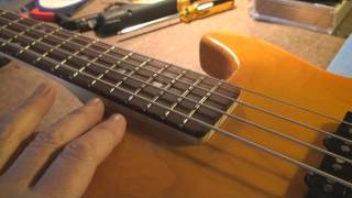 GampL JB2 Bass Guitar Review and Demo [upl. by Akimrehs]