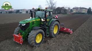 JohnDeere 6R250 amp Maschio Gaspardo Jumbo [upl. by Alysoun]