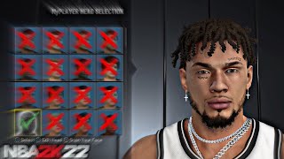 THE BEST COMP FACE CREATION IN NBA 2K22 Drippy Face Creation NBA 2K22 [upl. by Suk945]