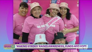 Making Strides raises awareness funds and hope [upl. by Notslar]