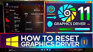 How to Reset Graphics Driver Windows 11 – Fix Graphics Driver Crash [upl. by Naux113]