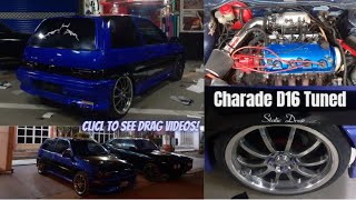 Daihatsu Charade Gtti With Honda D16 Engine 1600cc Tuned  Charade Modified  In Pakistan [upl. by Merat]