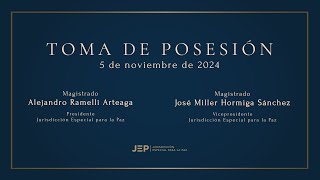 Toma de posesión Presidente Alejandro Ramelli y vicepresidente José Miller Horrmiga 2024  2026 [upl. by Ecnaralc]