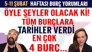 511 Şubat 2024 12 burç yorumu Öyle şeyler olacak ki tarih verdi Burçlar çok etkilenecek 4 burç [upl. by Yrol]