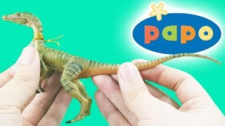 Papo® Compsognathus Review  quotCompyquot NEW 2018  The Lost World  Jurassic Park [upl. by Evars425]