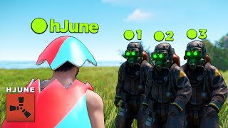 i hired 3 EU Rust Pros on wipe day [upl. by Dwyer]