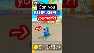 Can you Blue Shell yourself gaming mariokart mario nintendo [upl. by Jeroma411]