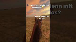 Was ist denn mit dir los Bist du irgendwie blöd horse edit shorts [upl. by Attehcnoc]