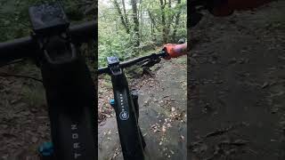 Rutschige Steinplatten😱😂 Tessin bei Nässe🤘 enduromtb mtb mountainbike shorts short [upl. by Imhskal]