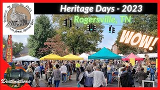 COMPLETE TOUR of Heritage Days in Rogersville Tennessee 2023 [upl. by Eisaj264]