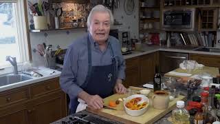 Mini Pepper Recipe  Stuffed Peppers Recipe Jacques Pépin [upl. by Berlinda]