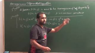 Solving Homogeneous Differential EquationCBSE 12 Maths NCERT Ex 95 intro [upl. by Fennelly]