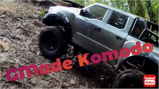 GMade Komodo GS02 GS02F RC trail crawler ISDT esc70 Traxxas Element RC [upl. by Glass159]