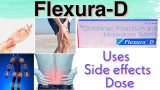 Flexura d tab  Flexura d tablet uses  flexura d tablet composition side effects [upl. by Prudi]