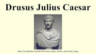 Drusus Julius Caesar [upl. by Neurath]